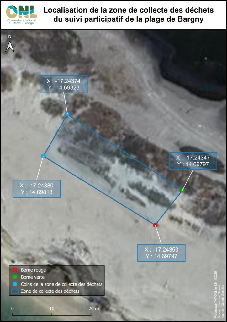 zone de collecte de dechets à Bargny