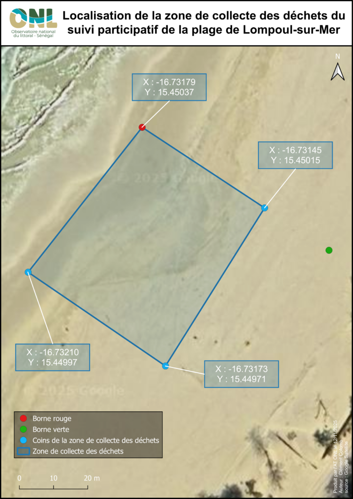 zone de collecte de dechets à Lompoul-sur-Mer